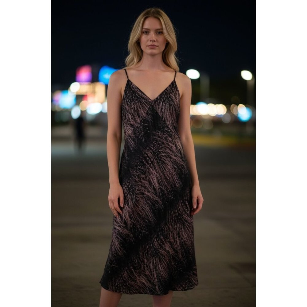 ALLSAINTS Melody Pembury Slip Midi-Dress 6